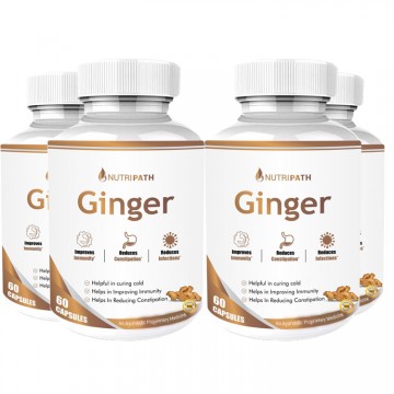 Nutripath Ginger Extract 5%- 4 Bottle 